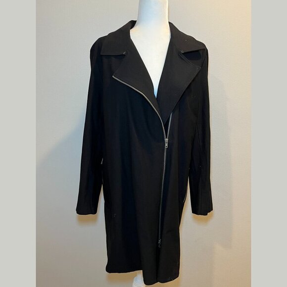 Eileen Fisher Black Jacket Coat Women’s Size XL - Picture 3 of 15